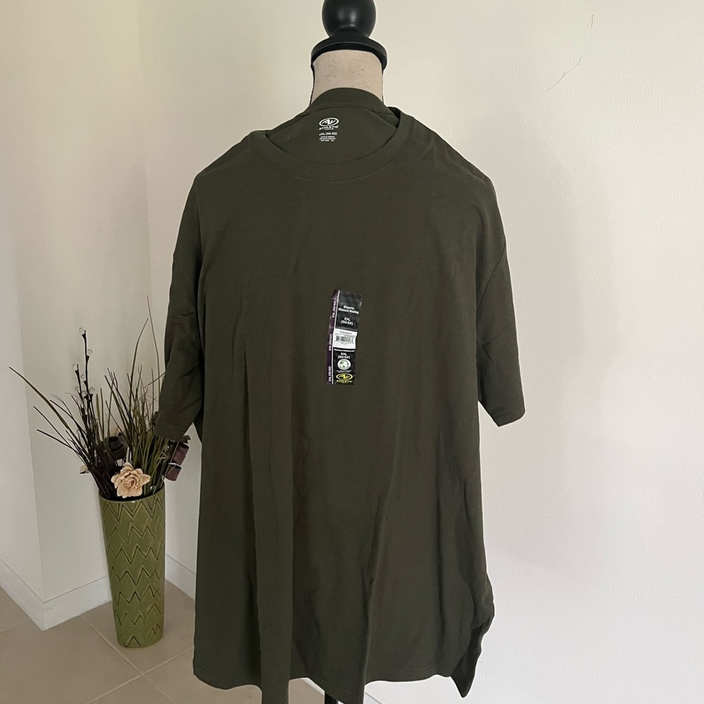 NWT 3X green t shirt moisture wicking - Picture 2 of 3